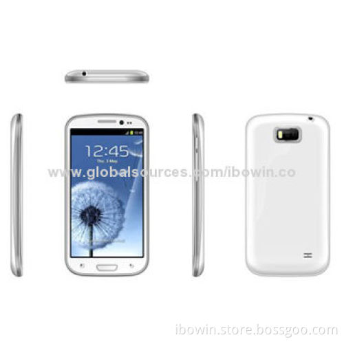 5-inch Smartphones with Dual Cameras/GPS/TV/MTK6582 CPU/960 x 540P High-resolution IPS Screen